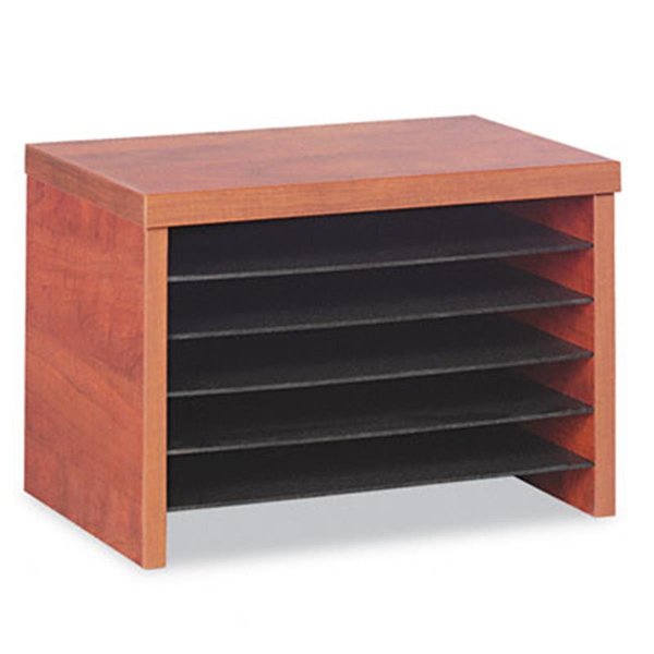 Made-To-Stick Valencia Series Under-Counter File Organizer Shelf  16w x 10d x 11h  Cherry MA730212